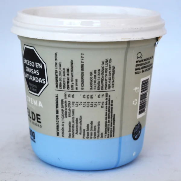 Queso Crema - Rebelde